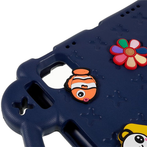 For iPad (2025) / 10.9 (2022) Tablet Cover Dropproof EVA Protective Case with Kickstand