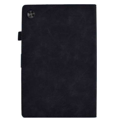 For Huawei Enjoy Tablet 2  /  MatePad T 10 9.7 inch  /  T 10S 10.1 inch  /  Honor Pad 6 10.1-inch  /  Pad X6 9.7 inch Butterfly Flower Pattern Imprinted Tablet Case PU Leather Stand Card Slot Cover