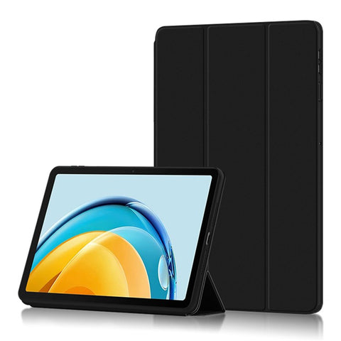For Huawei MatePad SE 10.4-inch Tri-fold Stand Protective Folio Tablet Case PU Leather Shockproof Tablet Cover