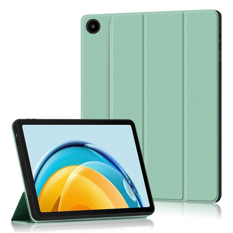 For Huawei MatePad SE 10.4-inch Tri-fold Stand Protective Folio Tablet Case PU Leather Shockproof Tablet Cover