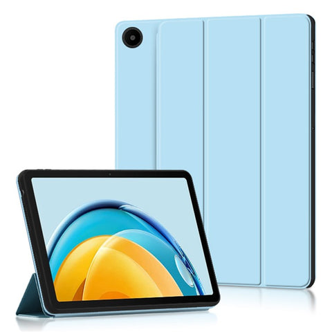 For Huawei MatePad SE 10.4-inch Tri-fold Stand Protective Folio Tablet Case PU Leather Shockproof Tablet Cover