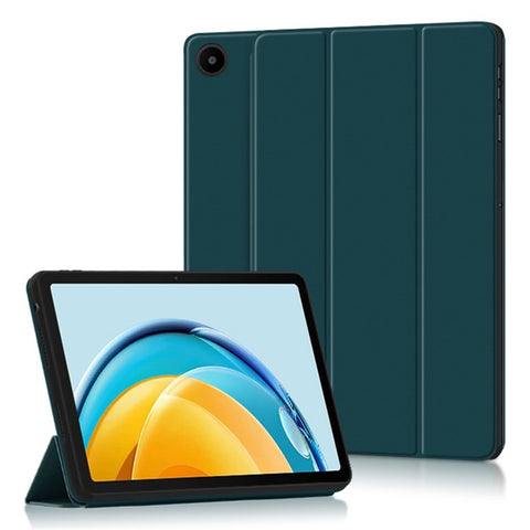 For Huawei MatePad SE 10.4-inch Tri-fold Stand Protective Folio Tablet Case PU Leather Shockproof Tablet Cover
