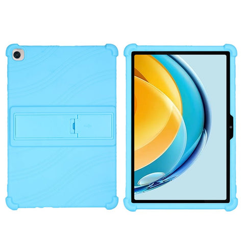 For Huawei MatePad SE 10.4-inch Soft Silicone Tablet Case PC Kickstand Shock-absorbing Tablet Cover