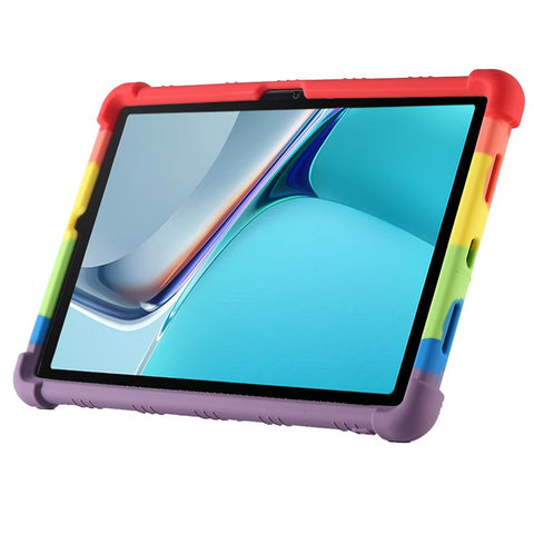 Protective Cover for Huawei MatePad 11 (2021), PC Kickstand Anti-fall Soft Silicone Tablet Case