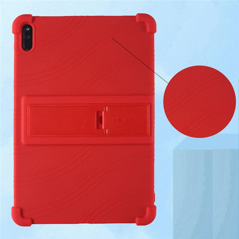 Protective Cover for Huawei MatePad 11 (2021), PC Kickstand Anti-fall Soft Silicone Tablet Case