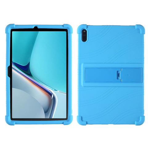 Protective Cover for Huawei MatePad 11 (2021), PC Kickstand Anti-fall Soft Silicone Tablet Case