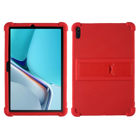 Protective Cover for Huawei MatePad 11 (2021), PC Kickstand Anti-fall Soft Silicone Tablet Case