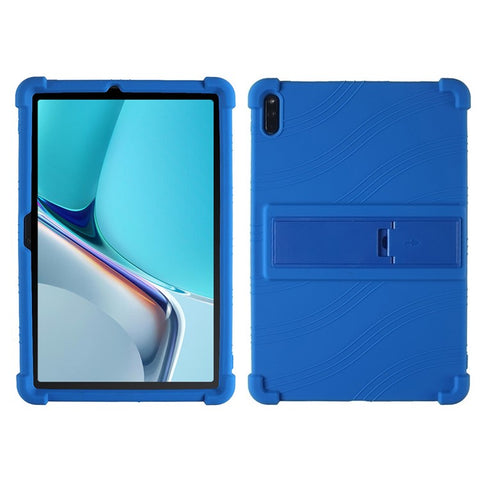 Protective Cover for Huawei MatePad 11 (2021), PC Kickstand Anti-fall Soft Silicone Tablet Case