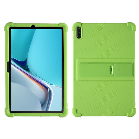 Protective Cover for Huawei MatePad 11 (2021), PC Kickstand Anti-fall Soft Silicone Tablet Case