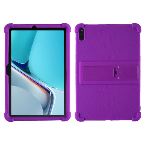 Protective Cover for Huawei MatePad 11 (2021), PC Kickstand Anti-fall Soft Silicone Tablet Case