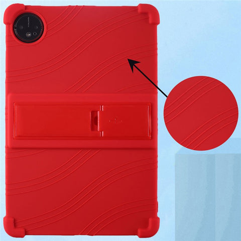For Huawei MatePad Pro 11 (2022) Soft Silicone Tablet Case PC Kickstand Collision Resistant Tablet Cover