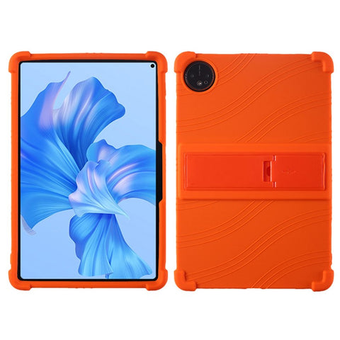 For Huawei MatePad Pro 11 (2022) Soft Silicone Tablet Case PC Kickstand Collision Resistant Tablet Cover
