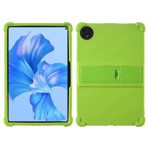 For Huawei MatePad Pro 11 (2022) Soft Silicone Tablet Case PC Kickstand Collision Resistant Tablet Cover