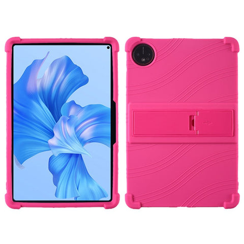 For Huawei MatePad Pro 11 (2022) Soft Silicone Tablet Case PC Kickstand Collision Resistant Tablet Cover