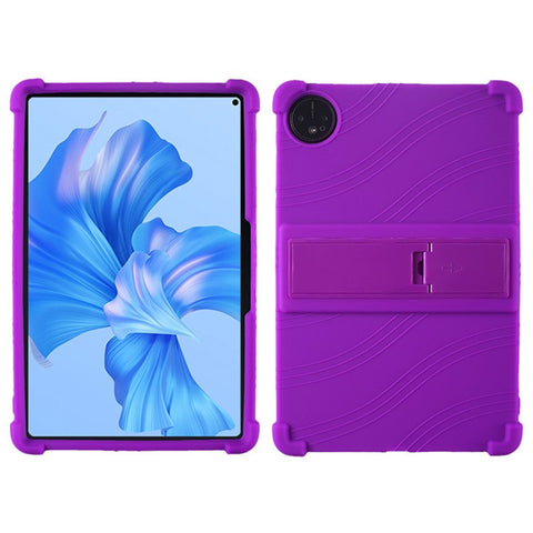 For Huawei MatePad Pro 11 (2022) Soft Silicone Tablet Case PC Kickstand Collision Resistant Tablet Cover
