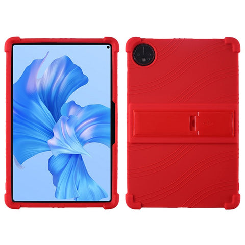 For Huawei MatePad Pro 11 (2022) Soft Silicone Tablet Case PC Kickstand Collision Resistant Tablet Cover