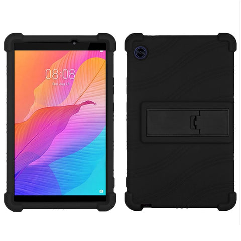 Protective Cover for Huawei MatePad T8 8-inch 2020 (KOB2-L09 / W09), Soft Silicone Tablet Case with PC Kickstand