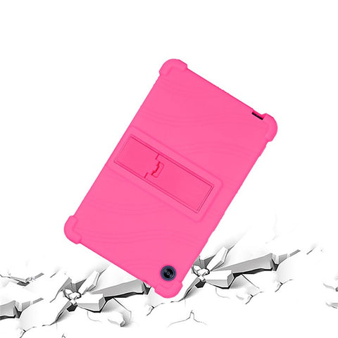 Protective Cover for Huawei MatePad T8 8-inch 2020 (KOB2-L09 / W09), Soft Silicone Tablet Case with PC Kickstand