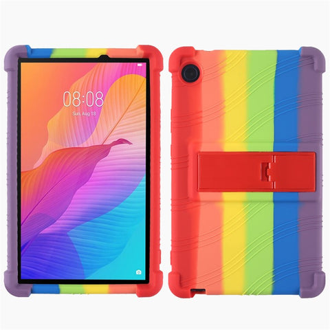 Protective Cover for Huawei MatePad T8 8-inch 2020 (KOB2-L09 / W09), Soft Silicone Tablet Case with PC Kickstand