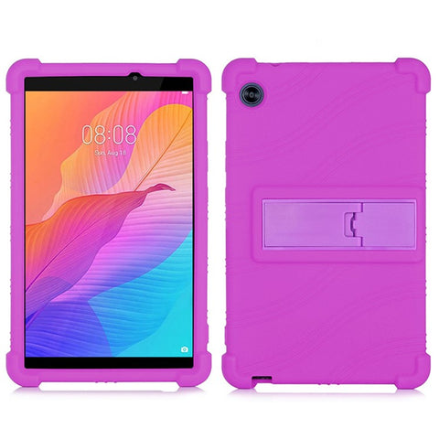 Protective Cover for Huawei MatePad T8 8-inch 2020 (KOB2-L09 / W09), Soft Silicone Tablet Case with PC Kickstand