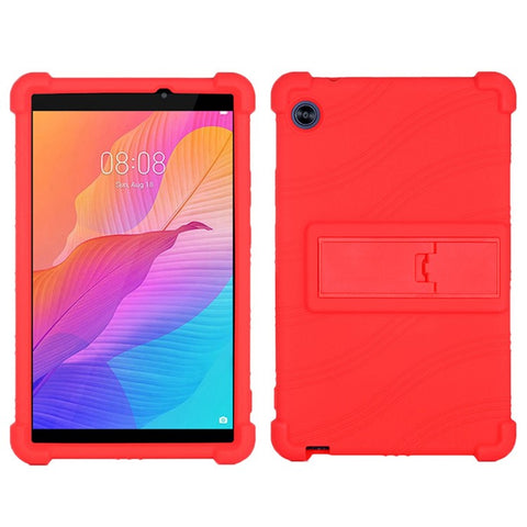 Protective Cover for Huawei MatePad T8 8-inch 2020 (KOB2-L09 / W09), Soft Silicone Tablet Case with PC Kickstand