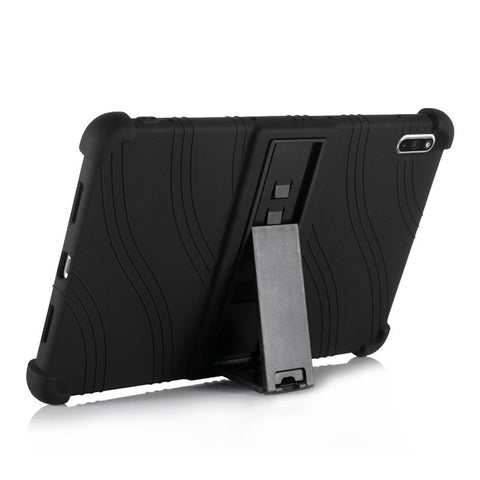 For Huawei MatePad 10.4 (2022) / BAH3-AN10 Anti-drop Tablet Cover Shockproof Silicone Tablet Case with PC Kickstand