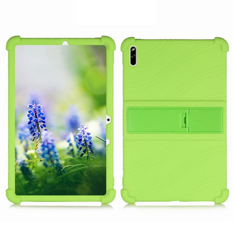 For Huawei MatePad 10.4 (2022) / BAH3-AN10 Anti-drop Tablet Cover Shockproof Silicone Tablet Case with PC Kickstand
