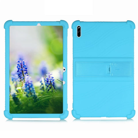 For Huawei MatePad 10.4 (2022) / BAH3-AN10 Anti-drop Tablet Cover Shockproof Silicone Tablet Case with PC Kickstand