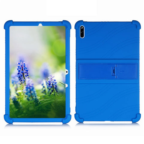 For Huawei MatePad 10.4 (2022) / BAH3-AN10 Anti-drop Tablet Cover Shockproof Silicone Tablet Case with PC Kickstand