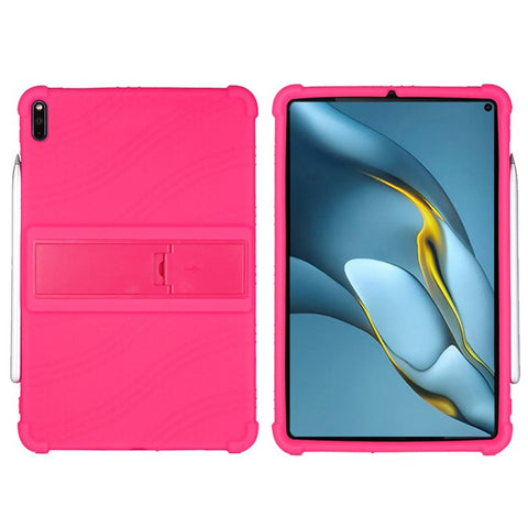 For Huawei MatePad Pro 10.8 (2021) MRR-W19 Shockproof Silicone Tablet Case PC Kickstand Protective Cover