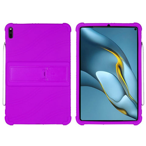 For Huawei MatePad Pro 10.8 (2021) MRR-W19 Shockproof Silicone Tablet Case PC Kickstand Protective Cover
