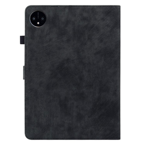 For Huawei MatePad Pro 11 (2022) PU Leather Stand Case Imprinted Cute Tiger Pattern Anti-drop Flip Tablet Cover with Card Holder