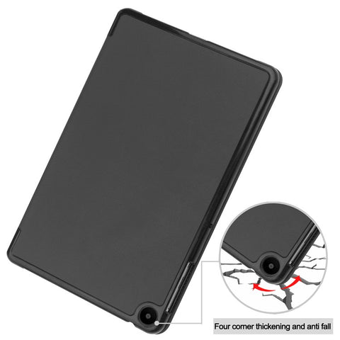 For Huawei MatePad SE 10.4-inch Tri-fold Stand PU Leather Case Auto Wake / Sleep Tablet Protective Cover