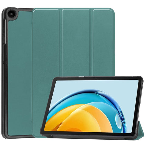 For Huawei MatePad SE 10.4-inch Tri-fold Stand PU Leather Case Auto Wake / Sleep Tablet Protective Cover