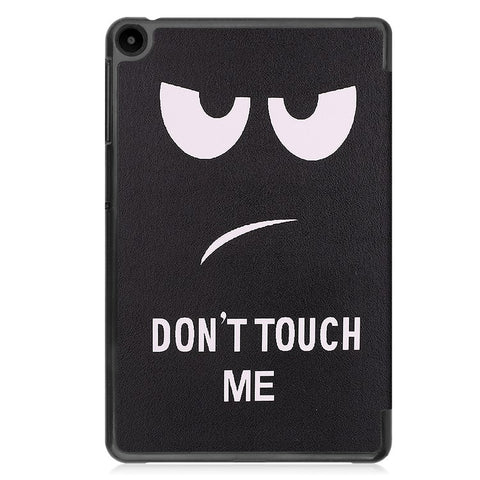 For Huawei MatePad SE 10.4-inch Trifold Stand Auto Sleep / Wake Tablet Cover Pattern Printing PU Leather Folio Anti-scratch Tablet Case
