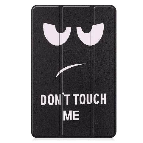 For Huawei MatePad SE 10.4-inch Trifold Stand Auto Sleep / Wake Tablet Cover Pattern Printing PU Leather Folio Anti-scratch Tablet Case