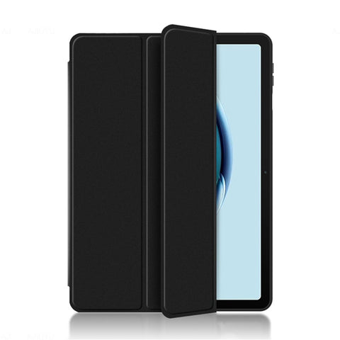 For Huawei MatePad SE 10.4-inch Tri-fold Stand Tablet Case PU Leather Protective Tablet Cover