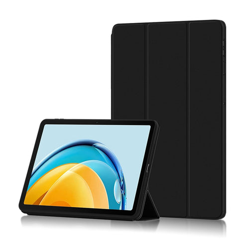 For Huawei MatePad SE 10.4-inch Tri-fold Stand Tablet Case PU Leather Protective Tablet Cover
