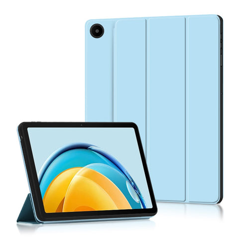 For Huawei MatePad SE 10.4-inch Tri-fold Stand Tablet Case PU Leather Protective Tablet Cover