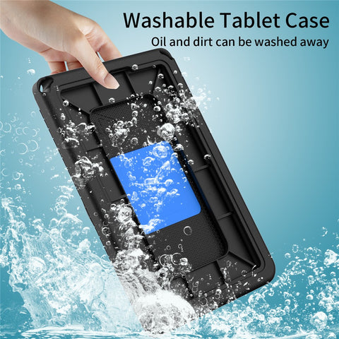 For Samsung Galaxy Tab A 8.4 (2020) T307  /  T307U  /  Huawei MatePad T8  /  Lenovo Tab M8 TB-8505F  /  8705N EVA Case with Strap