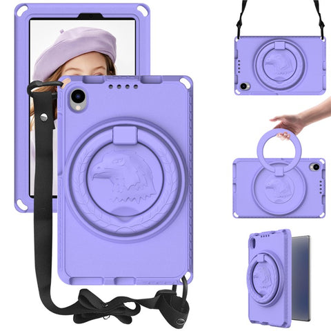 For Samsung Galaxy Tab A 8.4 (2020) T307  /  T307U  /  Huawei MatePad T8  /  Lenovo Tab M8 TB-8505F  /  8705N EVA Case with Strap