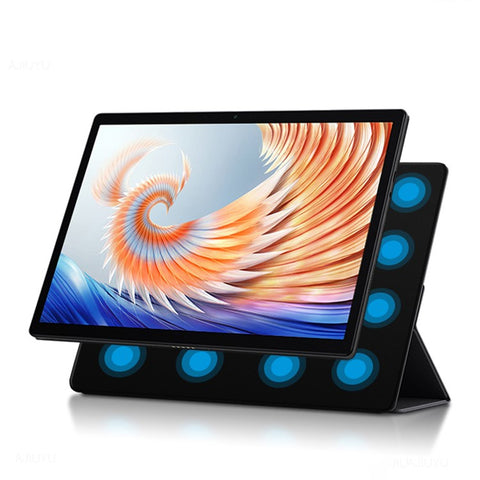 For Xiaomi Book S PU Leather Business Case Magnetic Absorption Tri-Fold Stand Tablet Cover