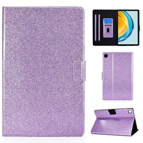 For Huawei MatePad SE 10.4-inch Shockproof Case Anti-Scratch Glittery Leather Cover Tablet Shell