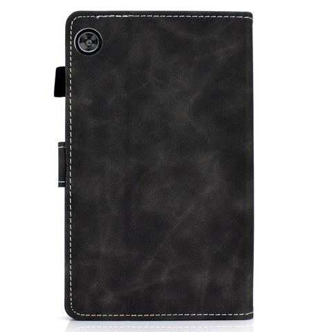 For Huawei MatePad SE 10.4-inch Shockproof Case Cowhide Texture PU Leather Tablet Cover with Card Holder