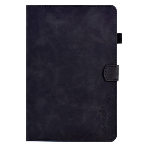 For Huawei MatePad SE 10.4-inch Love Heart Imprinted PU Leather Flip Cover Card Holder Protective Case