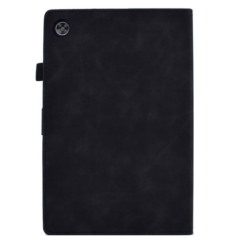 For Huawei MatePad SE 10.4-inch Love Heart Imprinted PU Leather Flip Cover Card Holder Protective Case