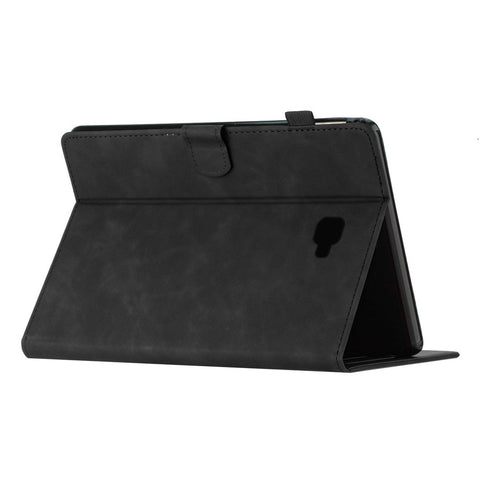 For Samsung Galaxy Tab A 10.1 (2016) T580 T585 Card Holder Tablet Case Imprinted Leather Stand Tablet Cover