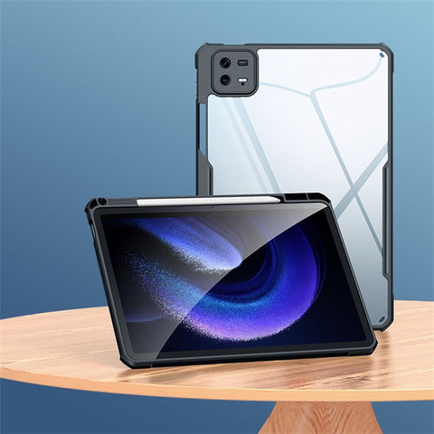 XUNDD For Xiaomi Pad 6 Pro / Pad 6 Drop Protection Tablet Case Transparent PC +TPU Slim Cover