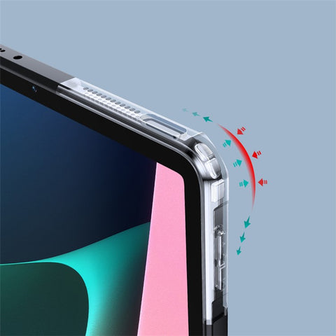 XUNDD For Xiaomi Pad 6 Pro / Pad 6 Drop Protection Tablet Case Transparent PC +TPU Slim Cover