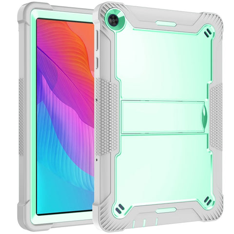 For Huawei MatePad T 10S 10.1 inch / T 10 9.7 inch Shockproof Tablet Shell Kickstand Silicone + PC Dustproof Cover Case